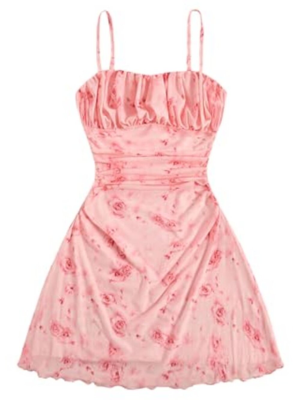 Women's Summer Dresses Boho Floral Short Flowy Dress Y2k Outfits